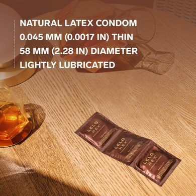 Тонкі та суперміцні презервативи LELO HEX Condoms Respect XL 36 Pack (36 шт, збільшений розмір) зображення