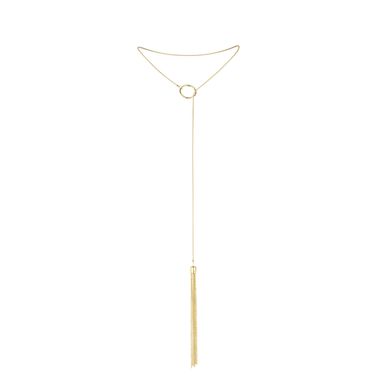 Ланцюжок для тіла Bijoux Indiscrets Magnifique Tickler Pendant Chain Gold (80 см) зображення