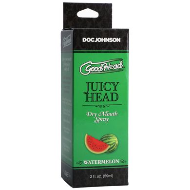 Увлажняющий оральный спрей Doc Johnson GoodHead Juicy Head Dry Mouth Spray Watermelon, арбуз (59 мл) картинка