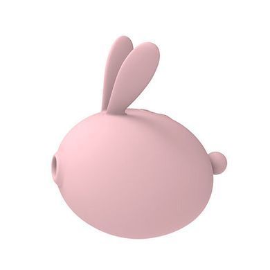 Вакуумный клиторальный стимулятор с вибрацией KisToy Too Simple Pink картинка