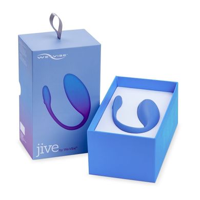 Смарт-виброяйцо We-Vibe Jive Blue (диаметр 3,5 см) картинка