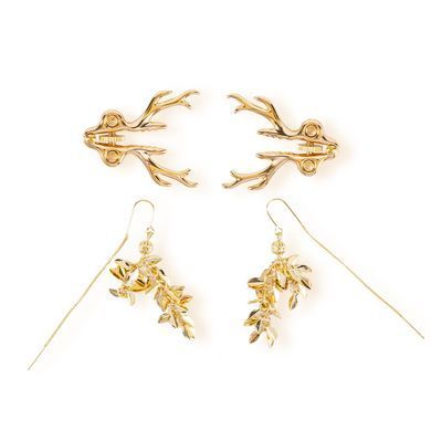 Затискачі для сосків LOCKINK SEVANDA Stag Adjustable Nipple Clamps Set зображення