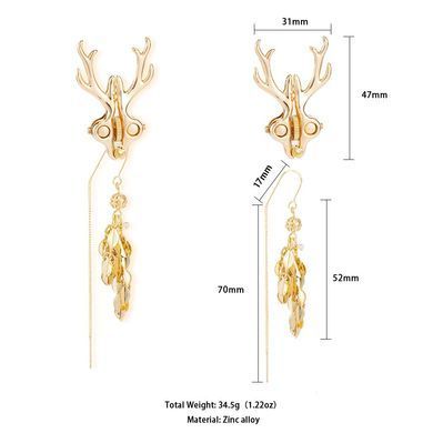 Затискачі для сосків LOCKINK SEVANDA Stag Adjustable Nipple Clamps Set зображення