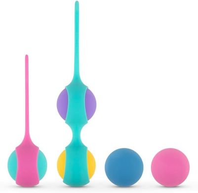 Набір вагінальних кульок PMV20 Vita Kegel Ball Set (5 шт, діаметр 3 см) зображення