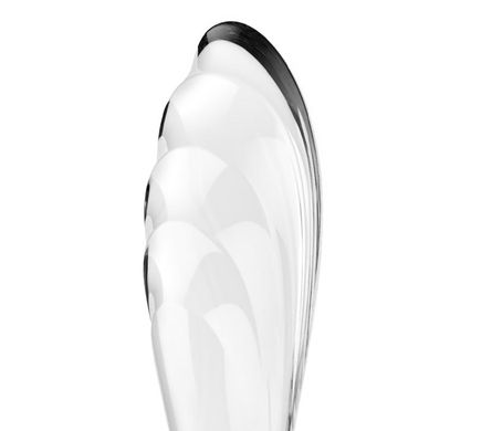 Скляний дилдо двосторонній Satisfyer Dazzling Crystal 1 Transparent (діаметр 3,6 см) зображення