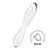 Скляний дилдо двосторонній Satisfyer Dazzling Crystal 1 Transparent (діаметр 3,6 см) зображення