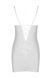 Сорочка с вырезами на груди + стринги Passion LOVELIA CHEMISE white, размер S/M картинка 6