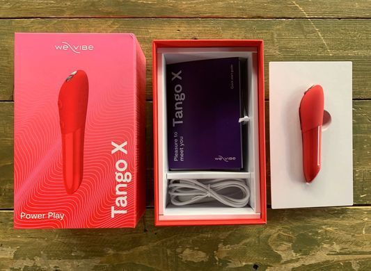 Потужна кліторальна віброкуля We-Vibe Tango X Cherry Red зображення