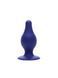 Анальная пробка с гибкой ножкой SilexD Model 2 size M Blue (диаметр 4 см) картинка