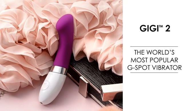 Вибратор для точки G LELO GIGI 2 Deep Rose (диаметр 3,7 см) картинка