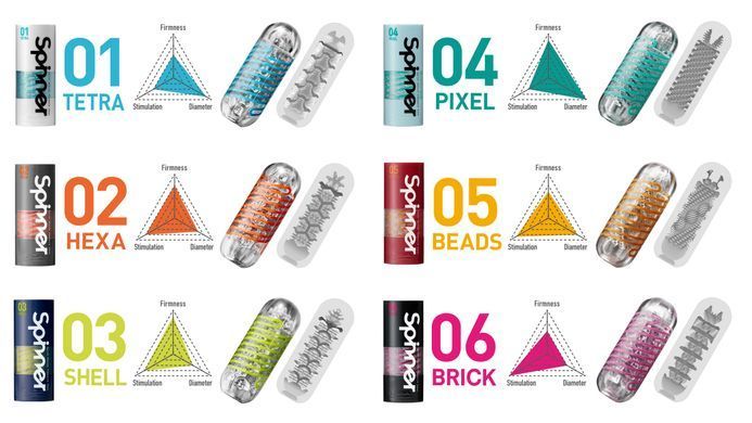 Мастурбатор спіральний Tenga Spinner Shell (сильна стимуляція) зображення