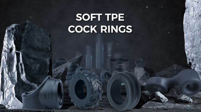 Потрійне ерекційне кільце Boners Triple Cock Ring зображення