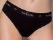 Трусики-сліпи з широкою гумкою Passion PS004 PANTIES black, розмір S картинка 1