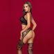 Костюм-сетка: топ и колготки с открытым доступом JSY 7961 One Size картинка 2