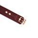 Нашийник з повідцем Liebe Seele Wine Red Curved Collar картинка 10