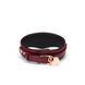 Нашийник з повідцем Liebe Seele Wine Red Curved Collar картинка 3
