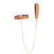 Повідець LOCKINK Tied Collar with Leash Set Brown картинка 3