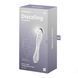 Скляний дилдо двосторонній Satisfyer Dazzling Crystal 1 Transparent (діаметр 3,6 см) картинка 12