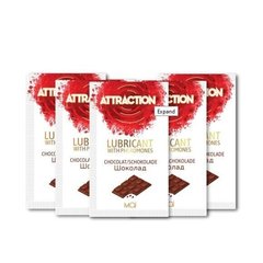 Пробник лубриканта з феромонами MAI ATTRACTION LUBS CHOCOLATE, шоколад (10 мл) зображення
