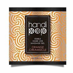 Пробник массажного геля Sensuva - Handipop Orange Creamsicle, апельсиновый крем (6 мл) картинка