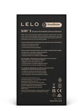 Вібратор кліторальний LELO SIRI 3 Green (активується звуком) зображення