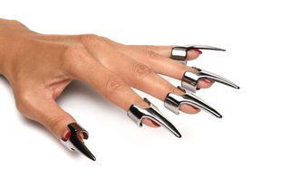 Набір кілець з кігтями Master Series Five-Piece Sensation Claw Rings Silver (5 шт) зображення
