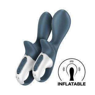 Анальний вібратор надувний Satisfyer Air Pump Booty 2 (діаметр 3,5-4,5 см) зображення