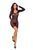 Платье с длинным рукавом Passion BS110 One Size, black картинка