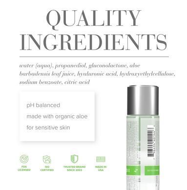 Смазка на водной основе JO H2O Waterbased Aloe (60 мл) картинка