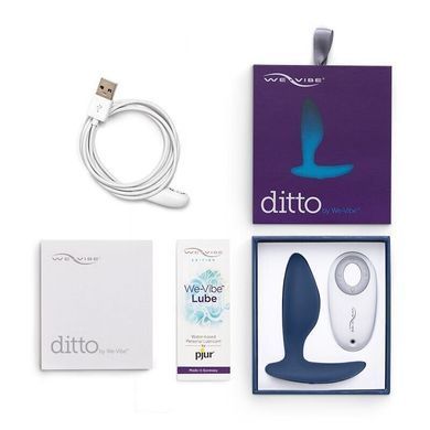 Анальна вібропробка Ditto By We-Vibe Moonlight Blue зображення