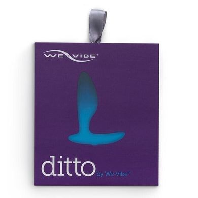 Анальна вібропробка Ditto By We-Vibe Moonlight Blue зображення