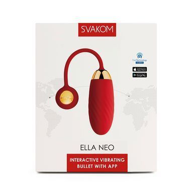 Интерактивное виброяйцо Svakom Ella Neo (диаметр 3,3 см) картинка
