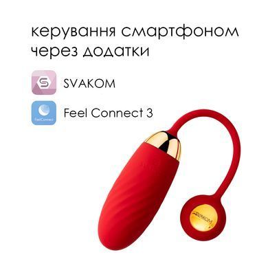 Интерактивное виброяйцо Svakom Ella Neo (диаметр 3,3 см) картинка