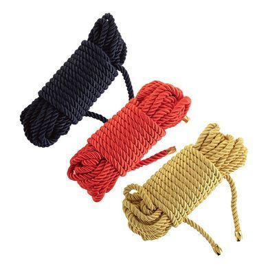 Мотузка для шибарі LOCKINK SEVANDA Shibari Pratice Rope Red (8 метрів) зображення