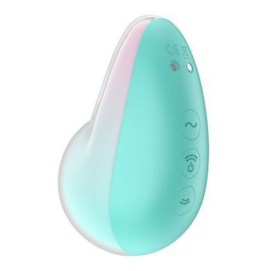 Вакуумний стимулятор з вібрацією Satisfyer Pixie Dust Mint/Pink зображення
