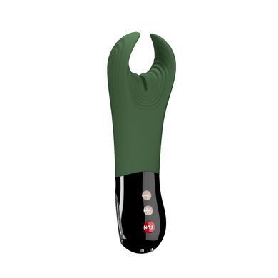 Вібратор для пеніса та парних ігор Fun Factory MANTA moss green/black зображення
