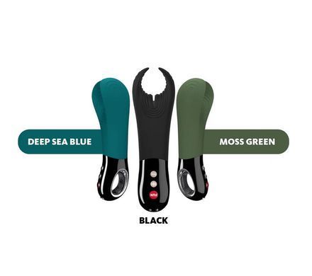 Вібратор для пеніса та парних ігор Fun Factory MANTA moss green/black зображення