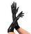 Глянцеві вінілові рукавички Art of Sex Lora чорні, розмір S зображення