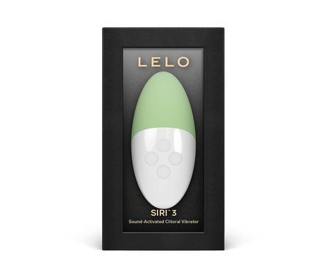 Вібратор кліторальний LELO SIRI 3 Green (активується звуком) зображення