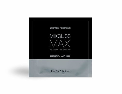 Пробник лубриканту MixGliss MAX NATURE (4 мл) зображення