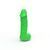 Крафтове мило-член з присоскою натуральне Чистий Кайф MEDIUM Green (висота 15 см) зображення