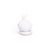 Вакуумний кліторальний стимулятор з вібрацією KisToy Too Simple White зображення