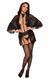Коротенький пеньюар с кружевом Kissable Midnight Kiss Negligee, размер S/M картинка 7