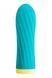 Вибропуля ребриста S Pleasures Bullets Twist & Shout Turquoise (диаметр 2,5 см) картинка