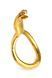 Эрекционное кольцо с головой кобры Master Series Cobra King Golden Cock Ring картинка 1