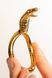 Эрекционное кольцо с головой кобры Master Series Cobra King Golden Cock Ring картинка 9