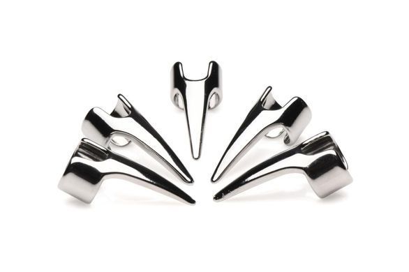 Набор колец с когтями Master Series Five-Piece Sensation Claw Rings Silver (5 шт) картинка