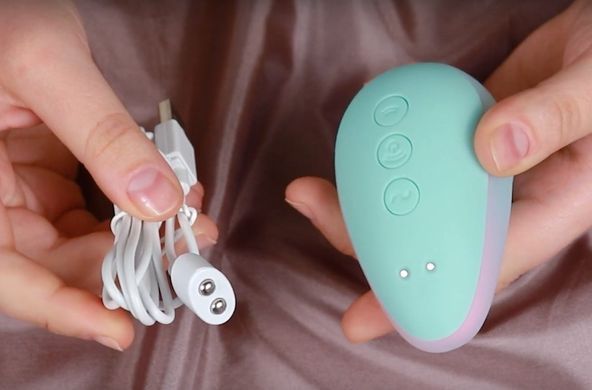 Вакуумний стимулятор з вібрацією Satisfyer Pixie Dust Mint/Pink зображення