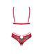 Игривый комплект с хвостиком Obsessive Ms Merrilo 2-pcs set, размер XS/S картинка 4