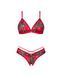 Игривый комплект с хвостиком Obsessive Ms Merrilo 2-pcs set, размер XS/S картинка 3